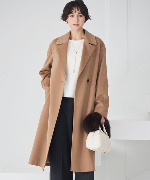 MTRカシミヤビーバー チェスター コート（チェスターコート）｜23区