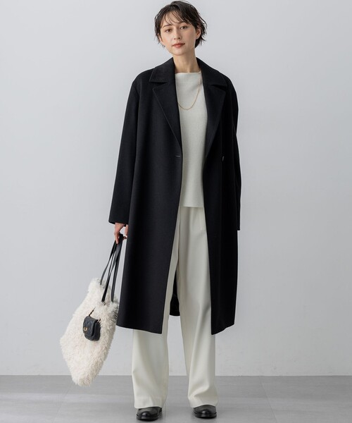 MTRカシミヤビーバー チェスター コート（チェスターコート）｜23区