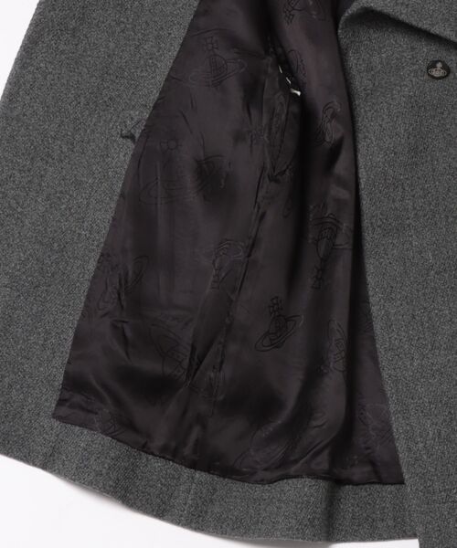 ﾊｲﾗﾝﾄﾞｳｰﾙ杢二重ﾄﾞｰﾙｺｰﾄ（その他アウター）｜Vivienne Westwood