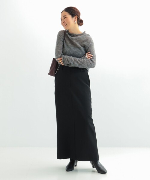 Demi-Luxe BEAMS（デミルクス ビームス）の「【1/15再値下げ】モヘヤ オフ タートル プルオーバー（ニット/セーター・レディース・ブラウン系その他4/グレー/サックスブルー・ONE SIZE）」の9枚目の写真