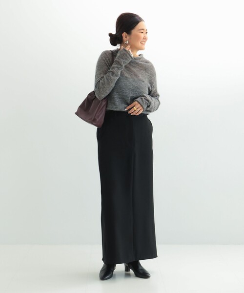 Demi-Luxe BEAMS（デミルクス ビームス）の「【1/15再値下げ】モヘヤ オフ タートル プルオーバー（ニット/セーター・レディース・ブラウン系その他4/グレー/サックスブルー・ONE SIZE）」の11枚目の写真