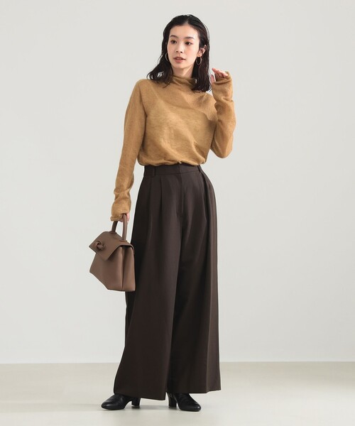 Demi-Luxe BEAMS（デミルクス ビームス）の「【1/15再値下げ】モヘヤ オフ タートル プルオーバー（ニット/セーター・レディース・ブラウン系その他4/グレー/サックスブルー・ONE SIZE）」の14枚目の写真