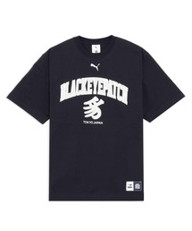 PUMA（プーマ）の「PUMA プーマ メンズ PUMA x BlackEyePatch KANJI チーム ロゴ 半袖 Tシャツ（Tシャツ/カットソー）」