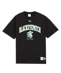 PUMA プーマ メンズ PUMA x BlackEyePatch KANJI チーム ロゴ 半袖 Tシャツ