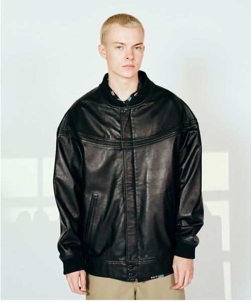 TOWN CRAFT タウンクラフト / LEATHER DERBY JACKEY（ブルゾン