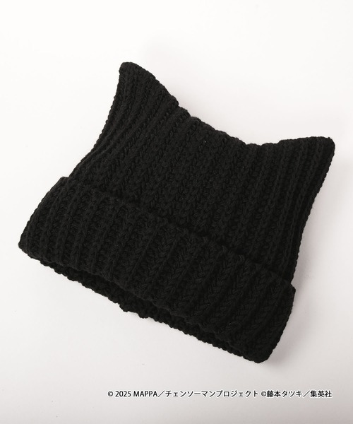 CA4LA チェンソーマンコラボ パワー ニット帽 チェンソーマン x CA4LA KNITCAP(ONESIZE RED): ニットキャップ