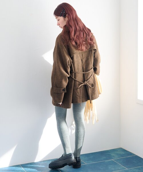 セール】【お気に入り1.5万人突破！/ベスト付き】ダッフルフレアコート