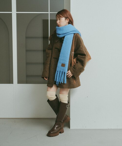 Kastane（カスタネ）の「【ベスト付き】ダッフルフレアコート（その他