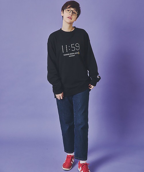 JACKROSE（ジャックローズ）の「YOIDORE BEER SUKI ｸﾙｰﾈｯｸｽｳｪｯﾄ（スウェット・メンズ・ブラック/グリーン・M/XL/L）」の8枚目の写真