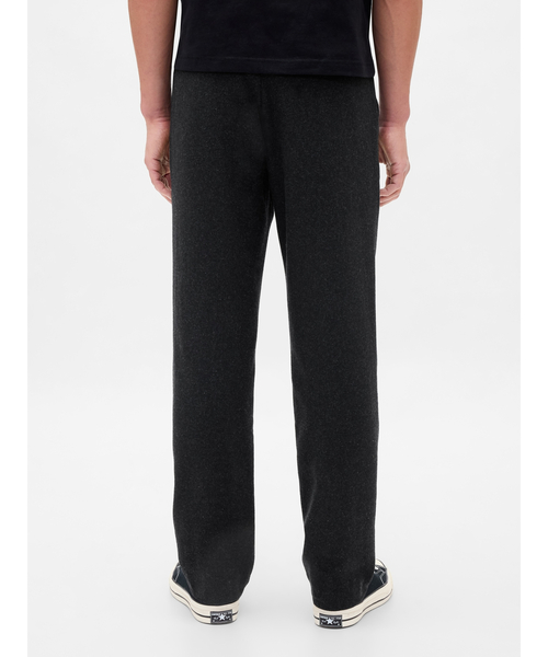 セール】ウールブレンド リラックスフィット ストレート トラウザー