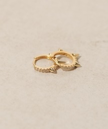 925 studs mini hoop earring / スタッズ ミニリングピアス
