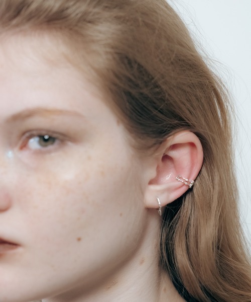 Carmelo(カーメロ)の「925 studs mini hoop earring / スタッズ ミニリングピアス(ピアス(両耳用)・レディース・シルバー/ゴールド・FREE)」の17枚目の写真