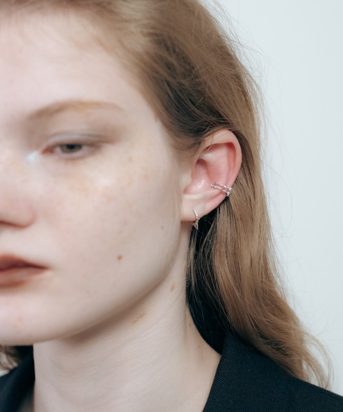 Carmelo(カーメロ)の「925 studs mini hoop earring / スタッズ ミニリングピアス(ピアス(両耳用)・レディース・シルバー/ゴールド・FREE)」の18枚目の写真