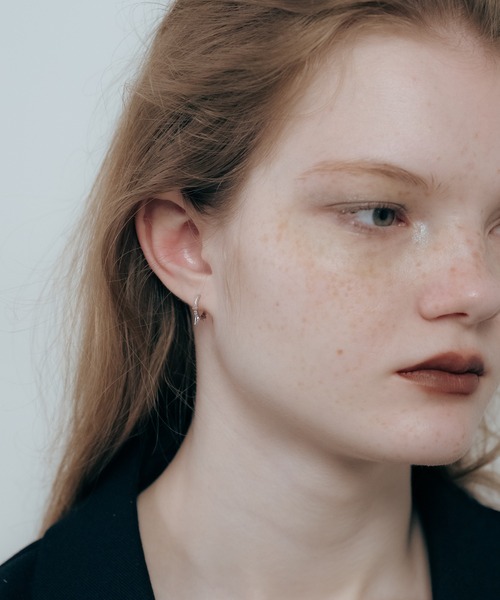 Carmelo(カーメロ)の「925 studs mini hoop earring / スタッズ ミニリングピアス(ピアス(両耳用)・レディース・シルバー/ゴールド・FREE)」の19枚目の写真