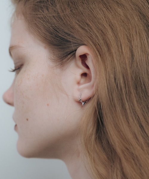 Carmelo(カーメロ)の「925 studs mini hoop earring / スタッズ ミニリングピアス(ピアス(両耳用)・レディース・シルバー/ゴールド・FREE)」の22枚目の写真