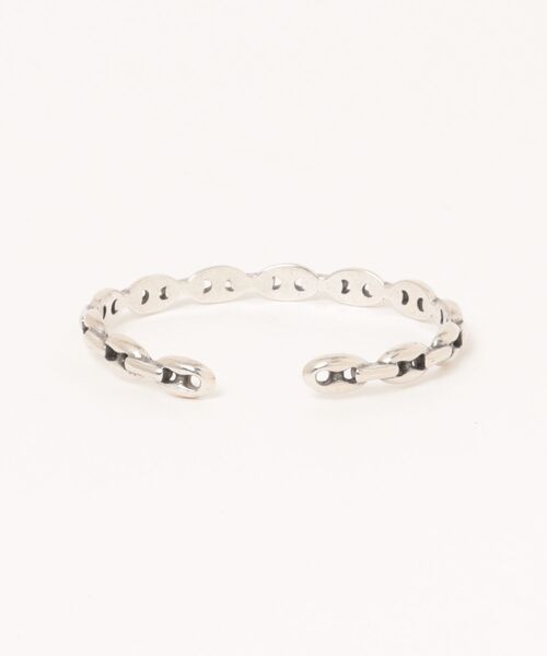 VIBGYOR(ヴィブジョー)の「レディース チェーン バングル(BDS)(バングル/リストバンド・レディース・シルバー・FREE)」の2枚目の写真