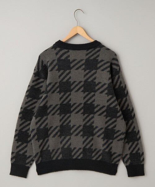 coen（コーエン）の「ショートフェザーニットプルオーバー（ニット/セーター・メンズ・ブラック/ネイビー/ダークグレー/コバルトブルー・S/M/L/XL）」の21枚目の写真