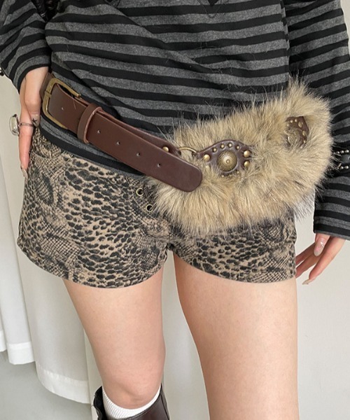 ファー ベルト（ベルト）｜DEVICE（デバイス）のファッション通販