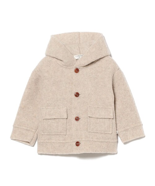 こども ビームス（コドモビームス）の「1+in the family / ELIAS コート 2025FW（6ヵ月～2才）（その他アウター・キッズ・ベージュ/ネイビー・3M/12M/2Y）」の7枚目の写真