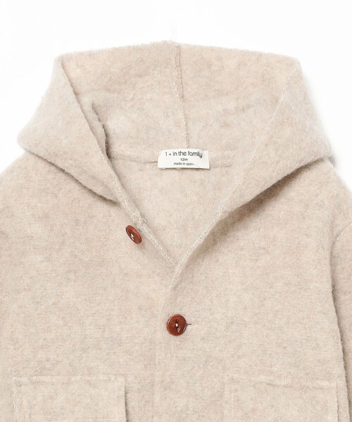こども ビームス（コドモビームス）の「1+in the family / ELIAS コート 2025FW（6ヵ月～2才）（その他アウター・キッズ・ベージュ/ネイビー・3M/12M/2Y）」の6枚目の写真