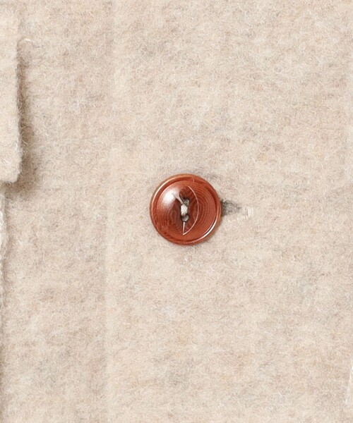 こども ビームス（コドモビームス）の「1+in the family / ELIAS コート 2025FW（6ヵ月～2才）（その他アウター・キッズ・ベージュ/ネイビー・3M/12M/2Y）」の4枚目の写真