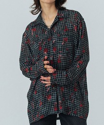 (CREOLME)FLOWER PRINT SHIRT