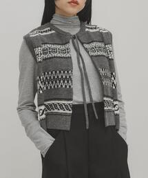 KBF | ジャガードリメイクベスト(ベスト)