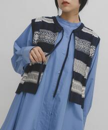 KBF | ジャガードリメイクベスト(ベスト)