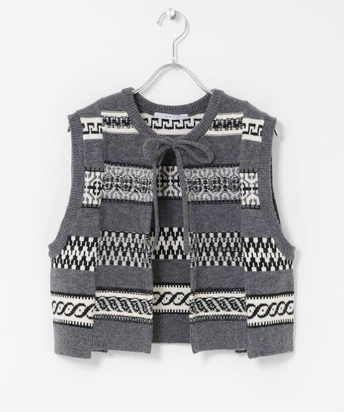 ジャガードリメイクベスト（ベスト）｜KBF（ケイビーエフ）の