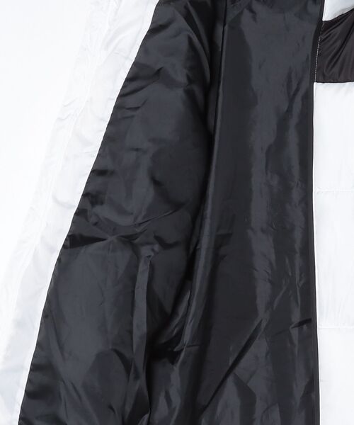 ARCADE(アーケード)の「ポリデュスポ/ファイバー中綿フード脱着JKT エコダウンジャケット(ダウンジャケット/コート・メンズ・ブラック/カーキ/ブラック×ベージュ/ブラック×ホワイト/ブラック×カーキ・M/L/LL)」の7枚目の写真