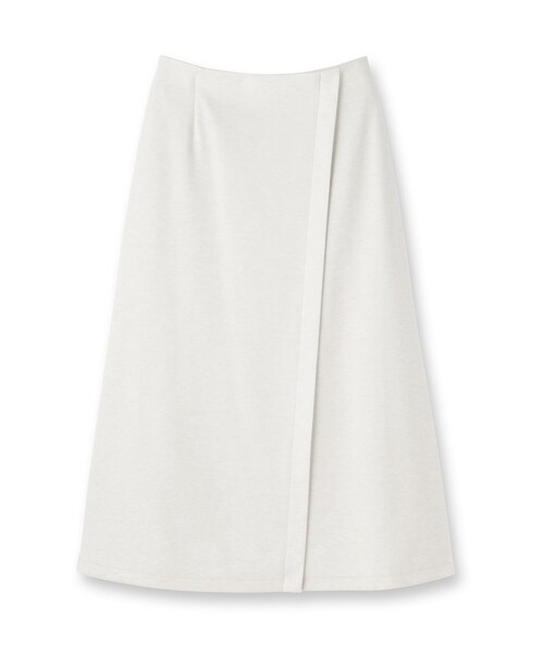 INDIVI(インディヴィ)の「【SETUP可能/洗える/UVケア】ライトジャージ セミフレアスカート(スカート・レディース・オフホワイト/ダークグレー/ブラック・15 /19/13/05/36/38/40)」の22枚目の写真