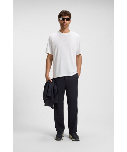 BOSS（ボス）の「コットンジャージー Tシャツ トーナルロゴ（Tシャツ/カットソー・メンズ・ブラック/ホワイト・XXL/M/XS/L/S/XL）」の5枚目の写真