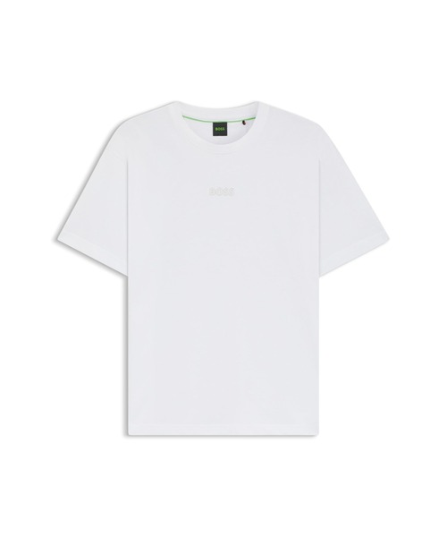 BOSS（ボス）の「コットンジャージー Tシャツ トーナルロゴ（Tシャツ/カットソー・メンズ・ブラック/ホワイト・XXL/M/XS/L/S/XL）」の6枚目の写真