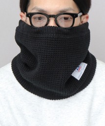 GERRY(ジェリー)のA.M.S.別注 ミドル丈 ワッフル編み ニット ハイネックウォーマー(ネックウォーマー/スヌード)