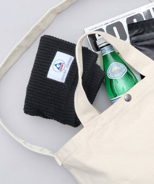 GERRY（ジェリー）の「A.M.S.別注 ミドル丈 ワッフル編み ニット ハイネックウォーマー（ネックウォーマー/スヌード・メンズ・ブラック/グレー・FREE）」の15枚目の写真