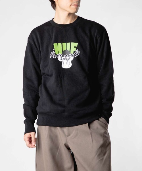 HUF DAZED CREWNECK ハフ デイズド スウェット トレーナー（スウェット