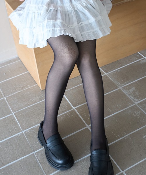 WEGO（ウィゴー）の「WEGO/130Dフェイクタイツ（タイツ/ストッキング・レディース・ブラック・FREE）」の20枚目の写真