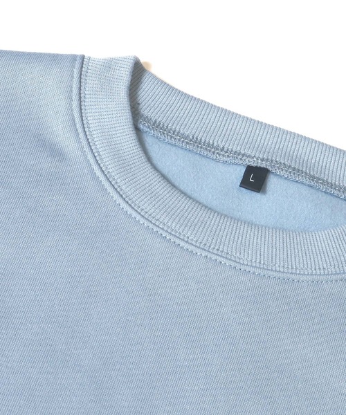 coca(coca)(コカ)の「裏起毛イラストプリントトレーナー(スウェット・メンズ・ブラック/ライトブルー・L/M/XL)」の13枚目の写真