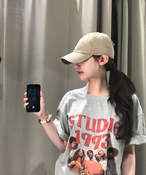 1993STUDIO(1993スタジオ)の「ウェーブスタジオグラフィックTシャツ_ホワイト(Tシャツ/カットソー・レディース・その他・SMALL/MEDIUM/LARGE)」の8枚目の写真