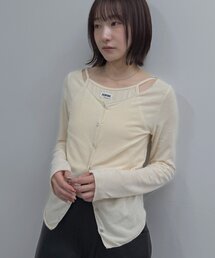 mline | [mline]レイヤーロゴTシャツ(Tシャツ/カットソー)