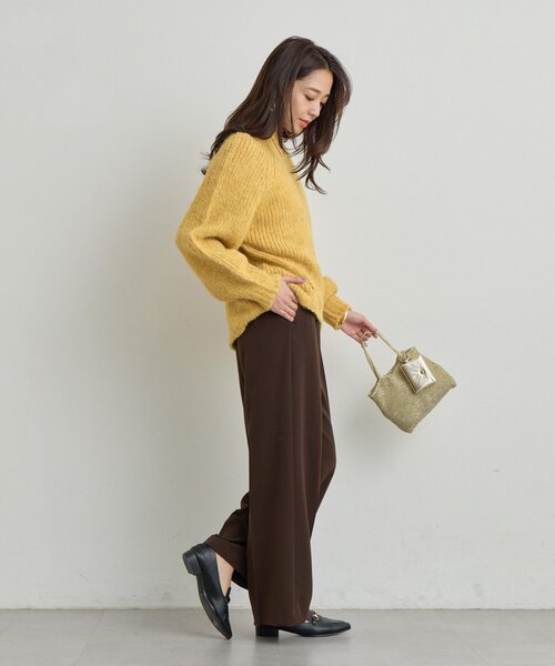 cache cache（カシュ カシュ）の「【cache cache(カシュカシュ)】イヤホンポーチ付きラメ糸ミニバッグ（ハンドバッグ・レディース・シルバー/ゴールド・FREE）」の7枚目の写真