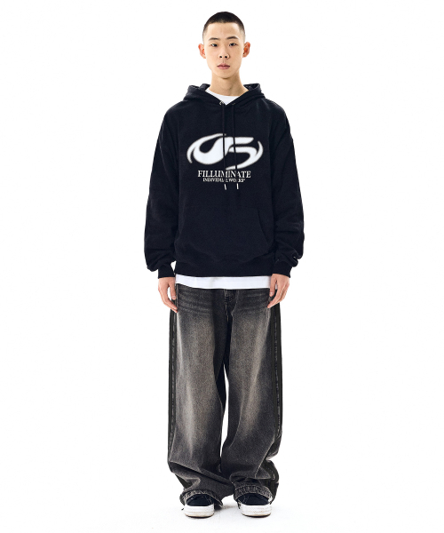 F.ILLUMINATE(フィルミネイト)の「シンボルロゴスプレッドフードパーカー-ネイビー(パーカー・レディース・その他・SMALL/MEDIUM/LARGE)」の9枚目の写真
