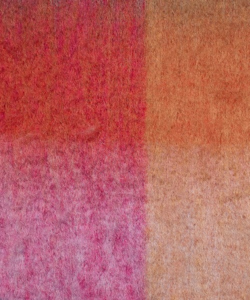 ROSE BUD（ローズバッド）の「BLOCK CHECK MUFFLER（マフラー・レディース・ブルー/ブラウン・ONE SIZE）」の12枚目の写真