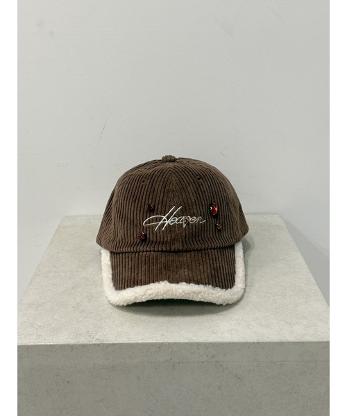 TITTY&CO.（ティティーアンドコー）の「刺繍ロゴキャップ（キャップ・レディース・ブラウン/ブラック/アイボリー・FREE）」の5枚目の写真