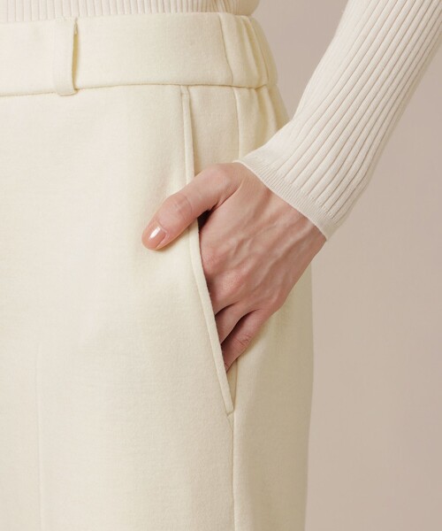 MACKINTOSH LONDON（マッキントッシュ ロンドン）の「ウォッシャブルウールワイドパンツ（その他パンツ・レディース・ホワイト/ブラック・38/36）」の7枚目の写真