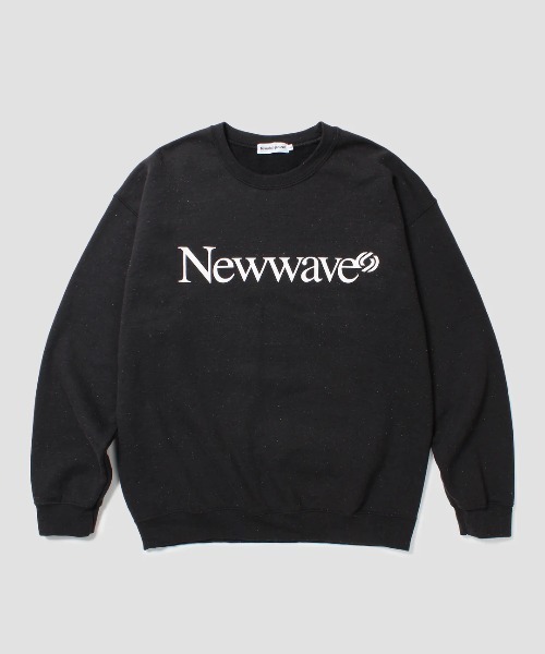 cabaret poval(キャバレーポバール)の「Cabaret Poval/キャバレーポバール/Newwave Crewneck(スウェット・メンズ・グレー/ブラック・L/XL)」の2枚目の写真