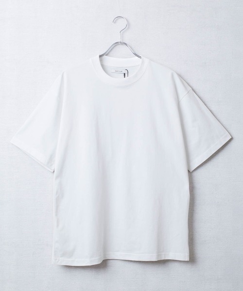 SWITCH BY ARCH（スイッチバイアーチ）の「/ARC/SWITCH by ARCH/スーペリアコットン オーバーTシャツ（Tシャツ/カットソー・レディース・グレー系その他/ライトベージュ/ブラック・LARGE）」の7枚目の写真