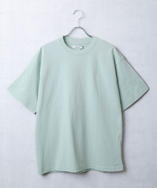 SWITCH BY ARCH（スイッチバイアーチ）の「/ARC/SWITCH by ARCH/スーペリアコットン オーバーTシャツ（Tシャツ/カットソー・レディース・グレー系その他/ライトベージュ/ブラック・LARGE）」の6枚目の写真