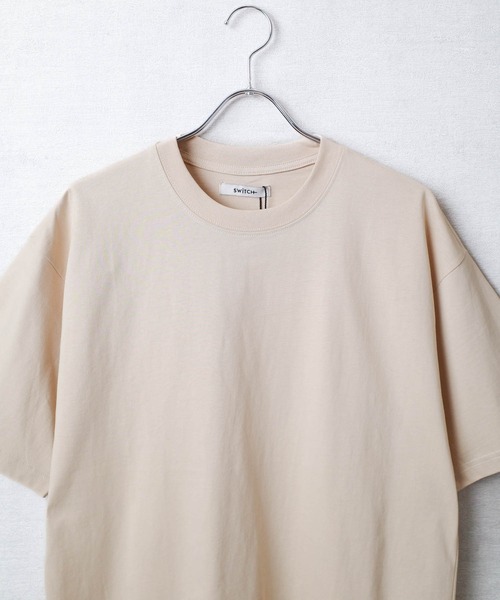 SWITCH BY ARCH（スイッチバイアーチ）の「/ARC/SWITCH by ARCH/スーペリアコットン オーバーTシャツ（Tシャツ/カットソー・レディース・グレー系その他/ライトベージュ/ブラック・LARGE）」の12枚目の写真