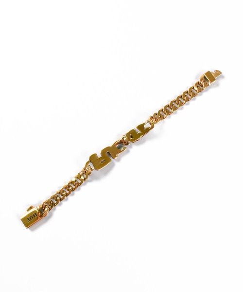 HUF(ハフ)の「【C-HUF2】【HUF/ハフ】FUCK IT WARPED ID BRACELET AC01036(ブレスレット・メンズ・ゴールド・L/XL/S/M)」の6枚目の写真